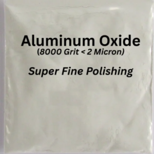 Bag of aluminum oxide 8000 grit super fine tumbler polish