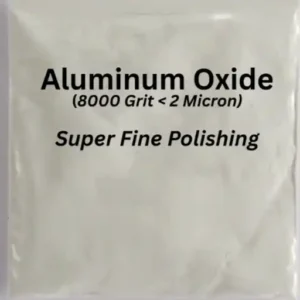 Bag of aluminum oxide 8000 grit super fine tumbler polish