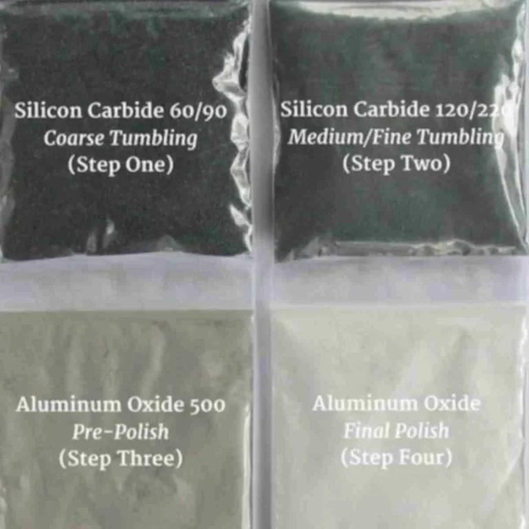 Grit and polish refill kit for Lortone rock tumblers