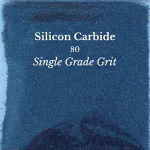 Bag of silicon carbide 80 single grade rock tumbler grit